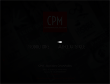 Tablet Screenshot of cpm.fr